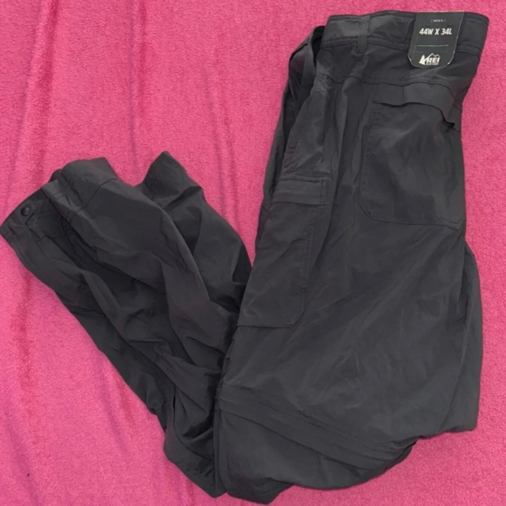Men’s Rei Co Op Relaxed Sahara Convertible Hiking Pants 44x34